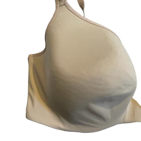 Cacique nude full coverage lightly padded underwire bra 40DDD - Picture 2 of 7